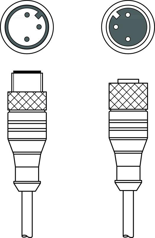 Leuze CB-M12-1500X-3GF/GM Interconnection cable Turkey