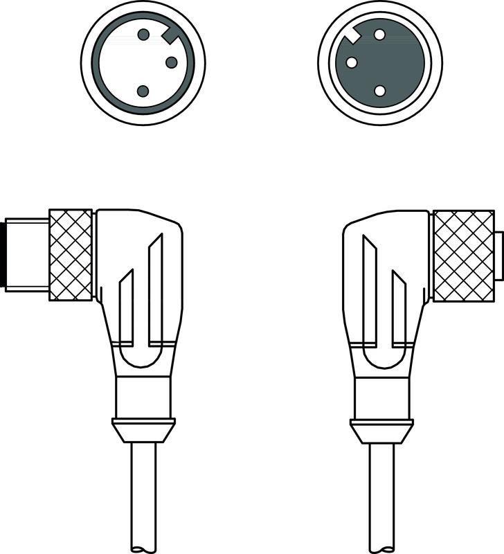 Leuze CB-M12-1500X-3WF/WM Muting cable Turkey