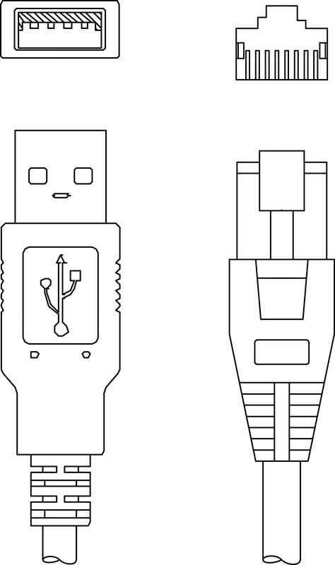 Leuze KSS HS-USB-4A-RJ41-AA-T1-020 Interconnection cable Turkey