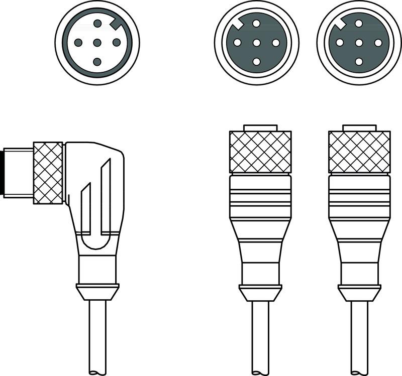Leuze CB-M12-Y1B Interconnection cable Turkey