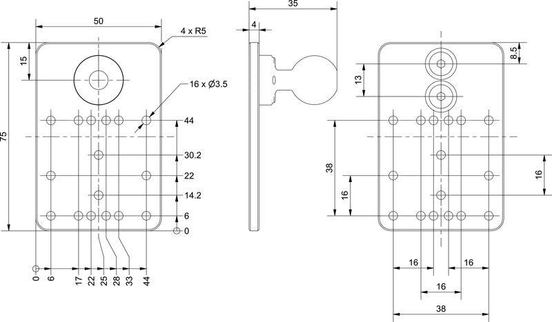 Leuze BTK IVS 1048 Mounting device Turkey