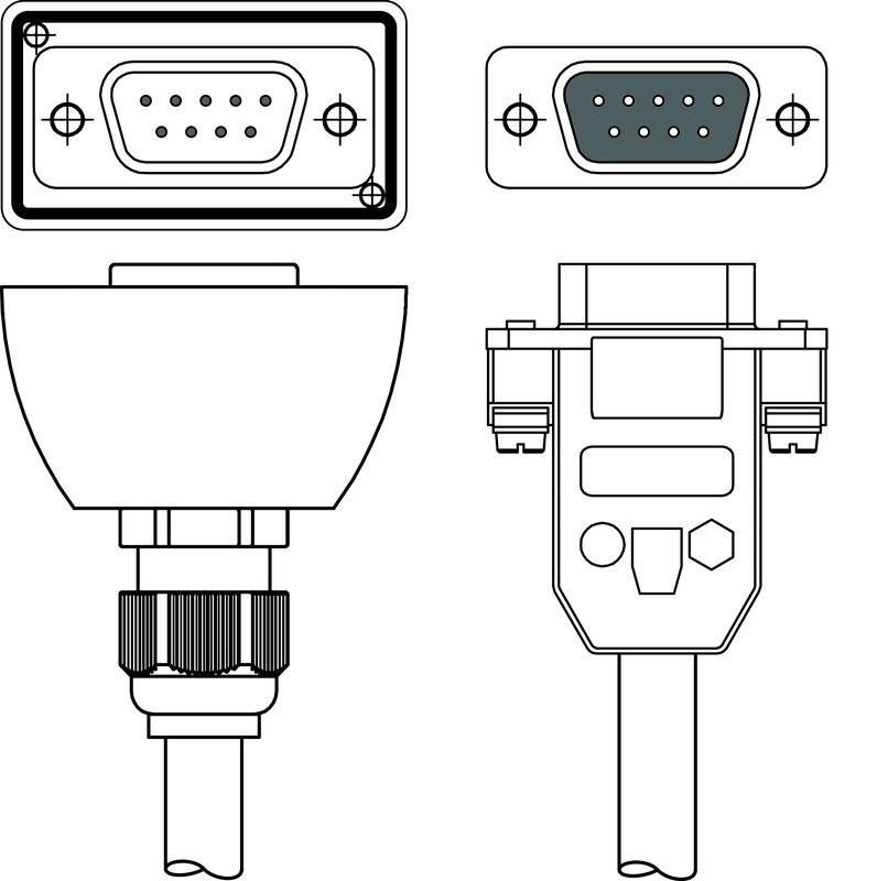 Leuze CB-D9-3000-5GF/GM Interconnection cable Turkey