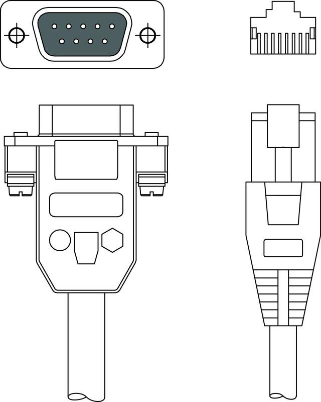 Leuze KB TTL-RS232/PIN9 IT4xxx Interconnection cable Turkey