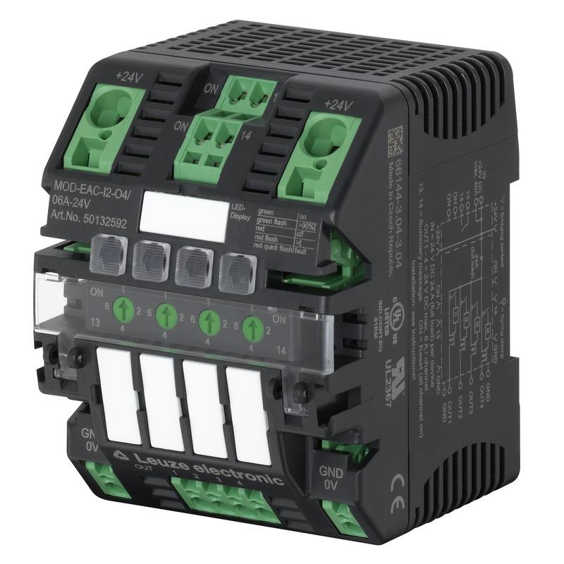 Leuze MOD-EAC-I2-O4/10A-24V Load circuit monitoring module Turkey