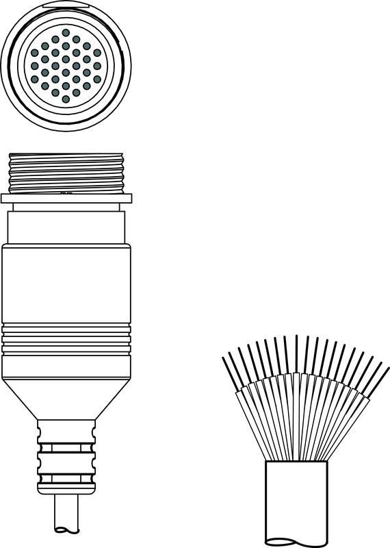 Leuze KD S-M30-30A-P1-100 Connection cable Turkey