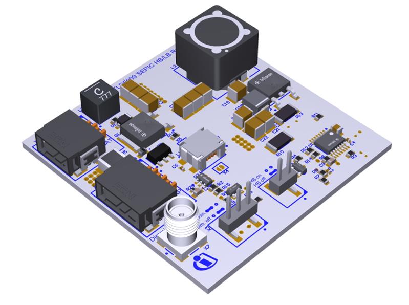 Infineon LEDFRONTHBLB_REF Turkey