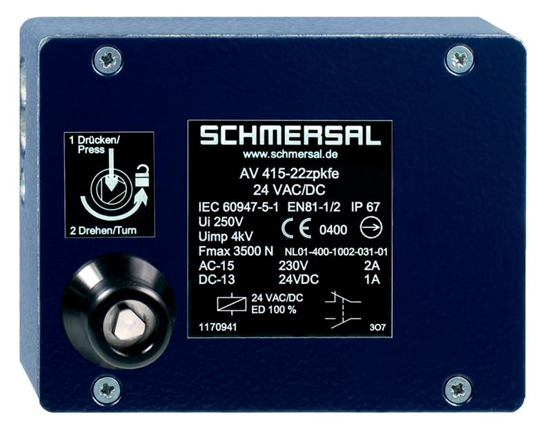 Schmersal AV 415-22ZPKFE 24VAC/DC Turkey