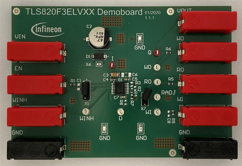 Infineon TLS820F3EL V50 BOARD Turkey
