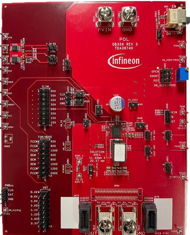 Infineon EVAL_TDA38740_1.2VOUT Turkey