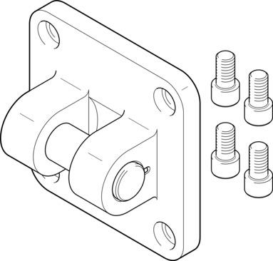 Festo SNG-160 Swivel flange Turkey