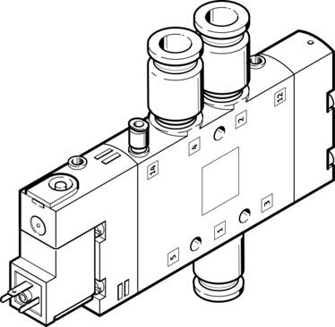 Festo CPE18-M3H-5L-QS-10 Solenoid valve Turkey