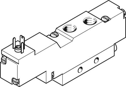 Festo MEBH-5/2-1/8-L-B-230AC Solenoid valve Turkey