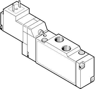 Festo MEH-5/2-1/8-P-S-B Solenoid valve Turkey