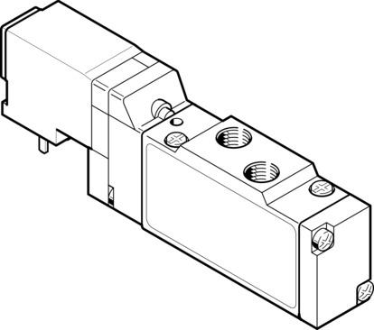 Festo MEH-5/2-1/8-P-S-I-B Solenoid valve Turkey