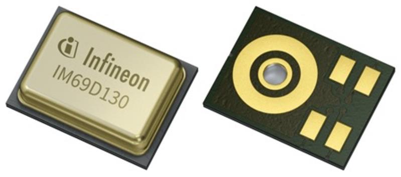 Infineon IM69D130 XENSIV™  MEMS microphone with 105dB dynamic range and high output linearity up to 130dBSPL Turkey