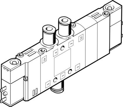 Festo CPE14-M1BH-5/3E-QS-6 Solenoid valve Turkey