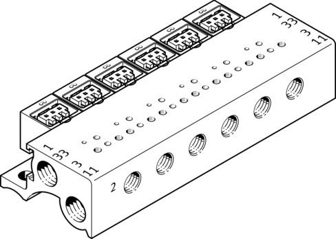 Festo MHA1-PR4-3-M3-PI Manifold Turkey