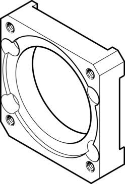 Festo EAMF-A-118C-100A Motor flange Turkey