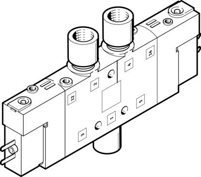Festo CPE10-M1BH-5/3BS-M5-B Solenoid valve Turkey