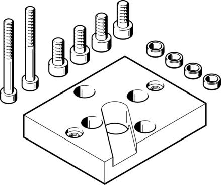Festo HAPG-SD2-29 Adapter kit Turkey
