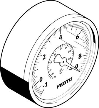 Festo VAM-63-V1/9-R1/4-EN Vacuum gauge Turkey