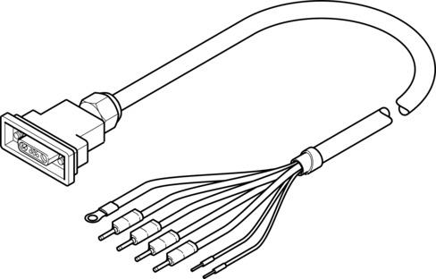 Festo KPWR-MC-1-SUB-15HC-10 Supply cable Turkey