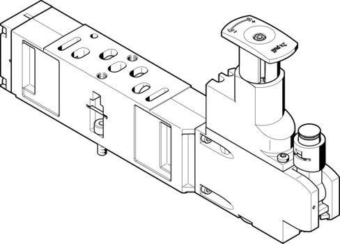 Festo VABF-S3-1-R1C2-C-6 Regulator plate Turkey