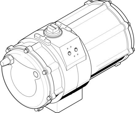 Festo DAPS-2880-090-R-F16 Semi-rotary drive Turkey