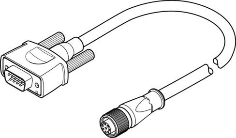 Festo NEBM-M12G8-E-5-S1G9 Encoder cable Turkey