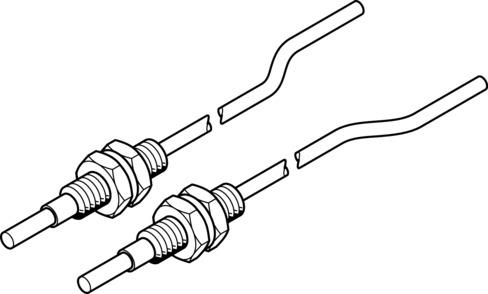 Festo SOOC-DS-M6-1-R25 Fibre-optic cable Turkey