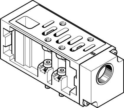 Festo VABF-S1-2-P1A3-G12 Vertical pressure supply plate Turkey