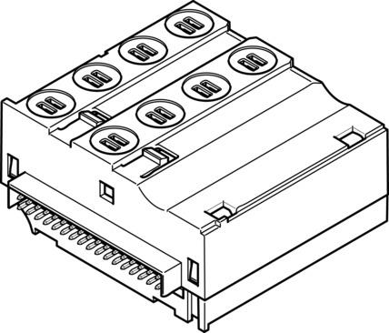 Festo VMPAL-EVAP-10-1-4 Electrical interlinking module Turkey