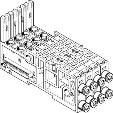 Festo VMPAL-AP-4X10-QS4-1 Sub-base Turkey