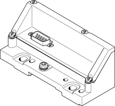 Festo VMPAL-EPL-SD9-IP40 End plate Turkey