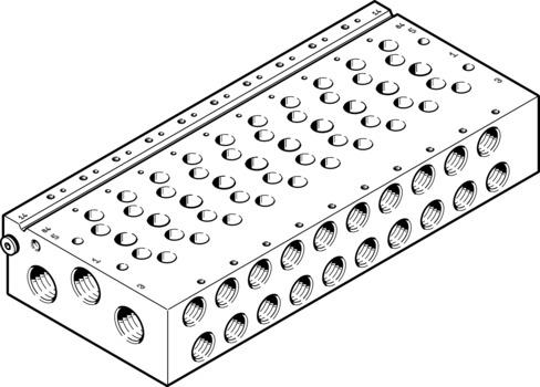 Festo VABM-L1-18W-G38-9 Manifold rail Turkey