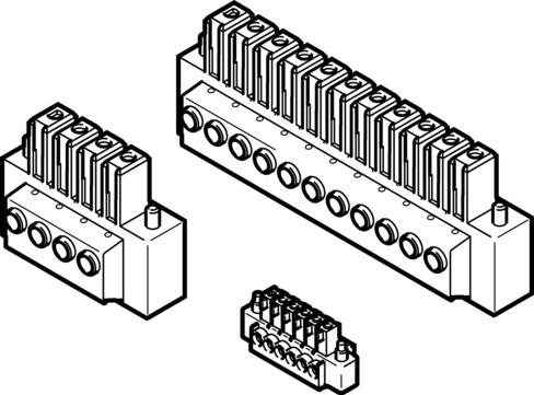 Festo NEKM-C-6 Assortment of plugs Turkey