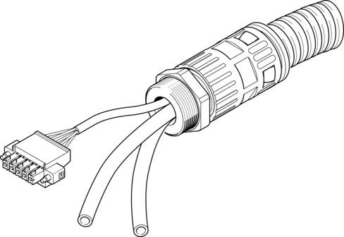 Festo NHSB-A1-10-BLG5-LE5-PU8-2XBB Connecting cable Turkey