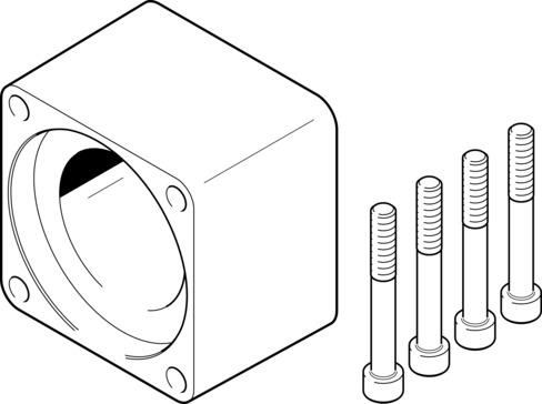 Festo EAMK-A-D100-77A/B Coupling housing Turkey
