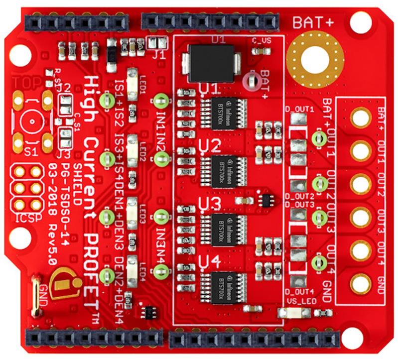 Infineon SHIELD_BTS7004-1EPP Turkey