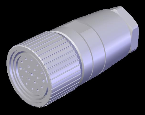 Euchner AC-PC-M23F19G-C1825-167838 Plug connector M23 with option C1825, straight Turkey