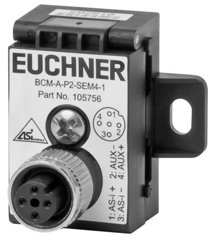 Euchner BCM-A-P2-SEM4-1 Bus coupling module with plug connector M12, 5-pin Turkey