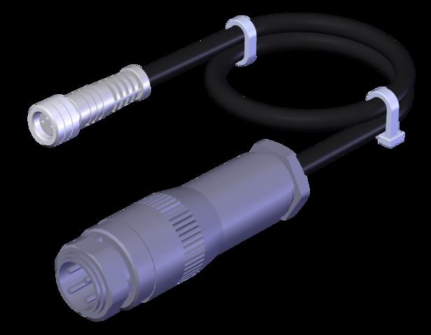 Euchner C-M08F03-02X025PV15,0-M18M04-103647 Connecting cable with 2 plug connectors M8 and M18, 15 m Turkey