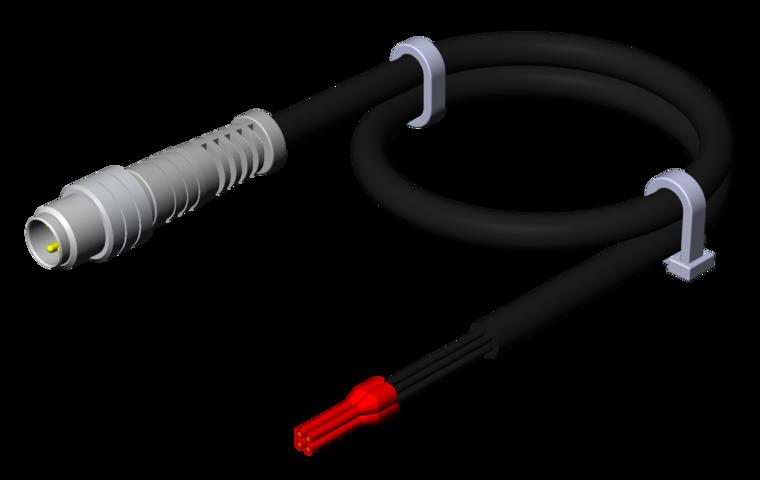 Euchner C-M08M04-04X025PV15,0-ES-088844 Connecting cable with plug connector M8, 4-pin, 15 m Turkey