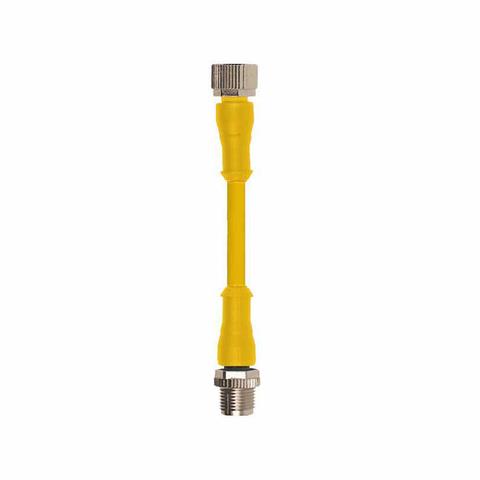 Euchner C-M12F05-05X034PU05,0-M12M05-159365 Connecting cable with 2 plug connectors M12, 5-pin, 5 m, AIDA standard Turkey