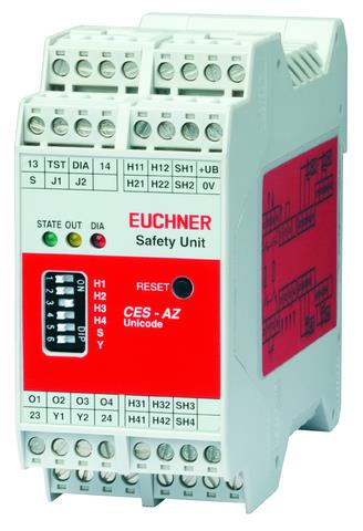 Euchner CES-AZ-ALS-04B-113090 Evaluation unit CES-AZ-ALS-04B (for 4 read heads) Turkey