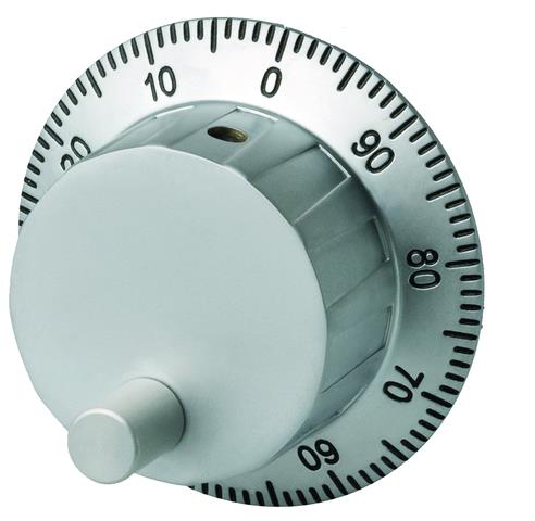 Euchner EINSTELLRAD HKB 58 METALL SIL/SW Metal dial for handwheel HKB, suitable for front panels HKB Turkey