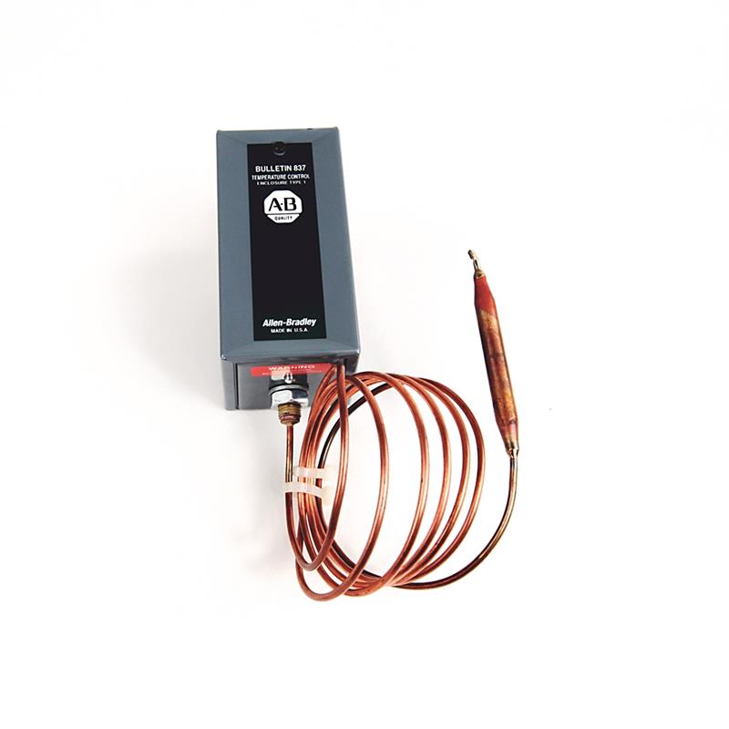 Allen Bradley 837-A7AX903 Electro-Mech Temp Cntrl Sw Turkey