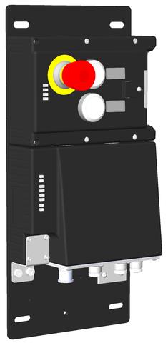 Euchner MGB-L0B-EIA-R-136553 Interlocking module MGB-L0-EI with 2 pushbuttons, emergency stop Turkey