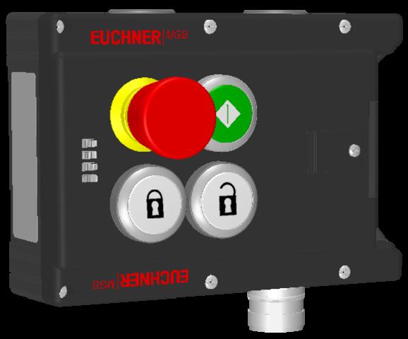 Euchner MGB-L1-APA-AG8A1-S1-R-115667 Locking module MGB-L1-APA (guard locking by spring force) with 3 pushbuttons, emergency stop, RC18 Turkey