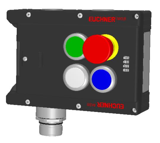 Euchner MGB-L1-ARA-AI2A1-S6-L-119925 Locking module MGB-L1-ARA, (guard locking by spring force) with 3 pushbutton, emergency stop, RC26 Turkey